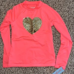 Cat and Jack swim top / rashguard